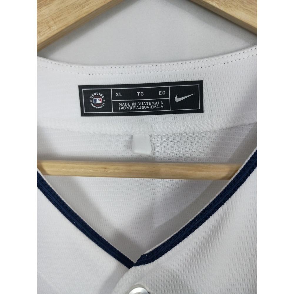 Cleveland Guardians Nike Home Jersey White Size XL - Picture 5 of 9